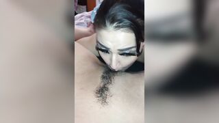 Princess looks so pretty when she eats my pussy - 4 image