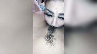 Princess looks so pretty when she eats my pussy - 8 image