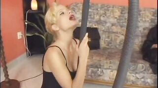 Two hot lesbians playing with dildo - 2 image