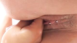 Inexperienced lesbians strip and bathe together - 7 image