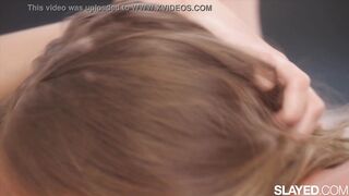 SLAYED Gorgeous roomies Gianna & Sky Bri devour each other - 7 image