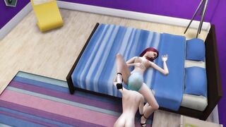 A juicy bunny from playboy seduced a skinny animeshnitsa - 12 image