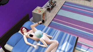 A juicy bunny from playboy seduced a skinny animeshnitsa - 4 image