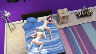 A juicy bunny from playboy seduced a skinny animeshnitsa