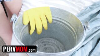 PervMom - Gorgeous MILF Taught Her Stepdaughter On How To Perfectly Pleasure Her Man - 2 image