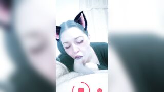 My Colombian Latina Slut Cousin Is An Expert Sucking Cock - 10 image