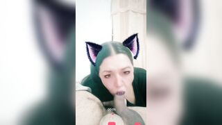 My Colombian Latina Slut Cousin Is An Expert Sucking Cock - 14 image