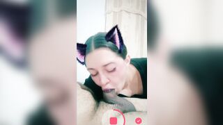 My Colombian Latina Slut Cousin Is An Expert Sucking Cock