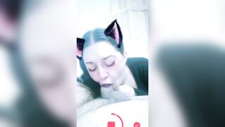 My Colombian Latina Slut Cousin Is An Expert Sucking Cock - 9 image