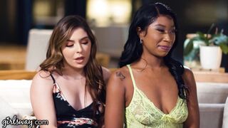 GIRLSWAY - Keira Croft Spends A Memorable Night With Her Horny Besties - 3 image