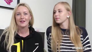 Hot German blonde dominates her horny girlfriend