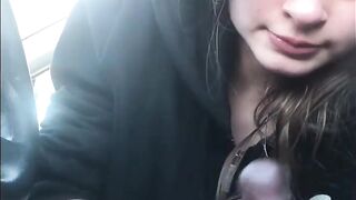 Lesbian bestfriend sucks my cock til I cum (commentary)