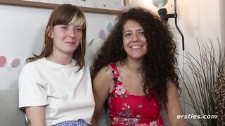 Amateur Lesbian Couple Engage In Hot Lesbian Sex With Dildos - 2 image