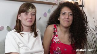 Amateur Lesbian Couple Engage In Hot Lesbian Sex With Dildos - 5 image