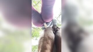 Fucking TastiLipps HARD in the Forest (We almost fall  - 14 image