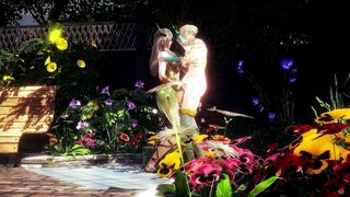 ELVEN WARRIOR MAKES LEGS OF THE QUEEN FOREST TREMBLE | 3D Hentai - 9 image