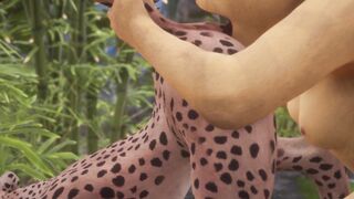 Lesbian Feline Cats Pussy Play | Mouth Full of Piss Ending | Wild Life