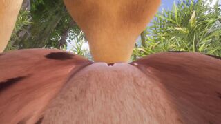 Lesbian Feline Cats Pussy Play | Mouth Full of Piss Ending | Wild Life - 5 image