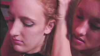 Mature dominatrix hotties get all rough with inexperienceder girls