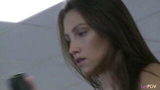 Pretty brunette chick gets her pussy eaten out by a friend - 4 image