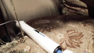 Beautiful Sammie Rhodes loves pleasing a friend with some toys - 12 image