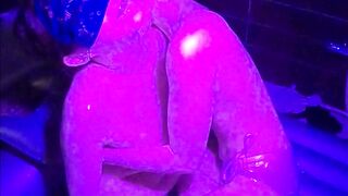 Japanses sex establishment play sexual activity (at a brothel) involving body lotion and an air matt - 11 image