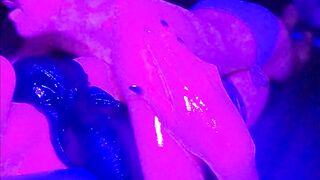 Japanses sex establishment play sexual activity (at a brothel) involving body lotion and an air matt - 6 image