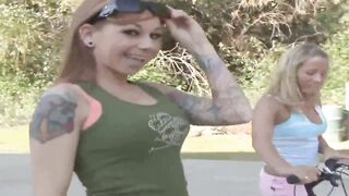 Lesbian Teen Ashley and Scarlett Know How To Enjoy Together - 4 image