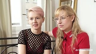 Blonde Babe Vicky Gives Natalia Her First Lesbian Bondage Experience - 1 image