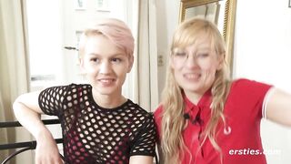 Blonde Babe Vicky Gives Natalia Her First Lesbian Bondage Experience - 14 image