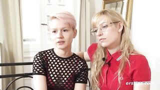 Blonde Babe Vicky Gives Natalia Her First Lesbian Bondage Experience - 7 image