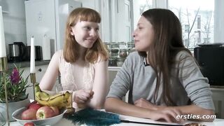 Ersties: Redheaded Babe Loves Being Stimulated With Ice - 13 image