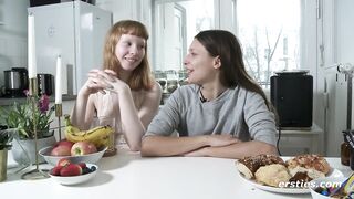 Ersties: Redheaded Babe Loves Being Stimulated With Ice - 2 image