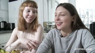 Ersties: Redheaded Babe Loves Being Stimulated With Ice - 6 image