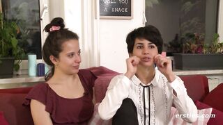 Ersties: Amateur Lesbians Have Warm, Tender Moments Together - 3 image