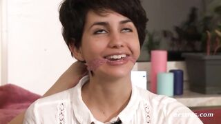 Ersties: Amateur Lesbians Have Warm, Tender Moments Together - 8 image