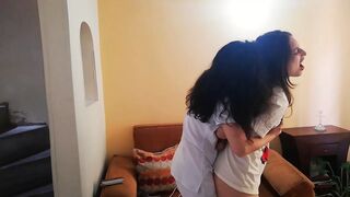 The nurse gives me a pregnancy test with her fingers - 1 image