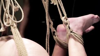 TIED UP AND FUCKED - LESBIAN BDSM SHIBARI