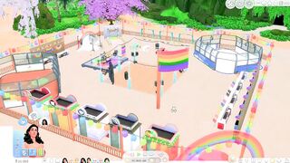 Princess Puffs Lets Play #3 - Hot Wet Lesbian Fun and Fuckery - HAPPY PRIDE Party - SIMS 4 Gameplay - 5 image