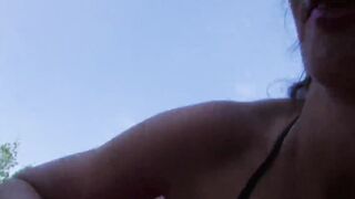 Public Fuck! Two lesbians with big tits touch and fuck each other - 4 image