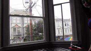 lesbian trio with dildo - 1 image