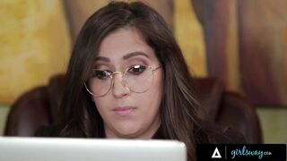 GIRLSWAY - Thirsty Mia Malkova Is Ready At Anything To Get Hired By The Best Firm In Town