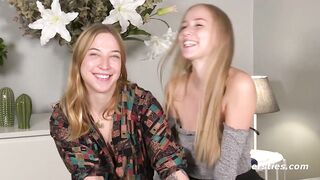 Ersties: Ultra hot German blondes lick, finger, fuck - 2 image