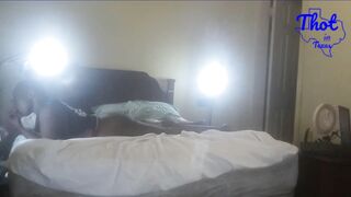 Thot in Texas - Two Amateur African American Real Threesome HOt Sex Bisexual Lesbian Fucked - 13 image