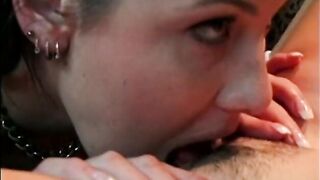 Two horny college girls with natural tits fuck each other with a toy - 5 image