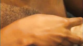 Black slut sucks on strap-on while getting her pussy licked - 10 image