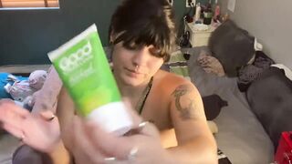 Lesbian Lesson: Fucking a slut in Doggy - 3 image