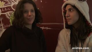 Ersties: Italian Babes Have Sexy Lesbian Fun At The Spa - 1 image