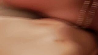 Alyssa fucks her lesbian friend while her man masturbates - 9 image