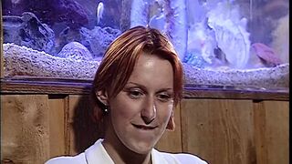 Cheerleader lesbos have a swim before sex - 1 image